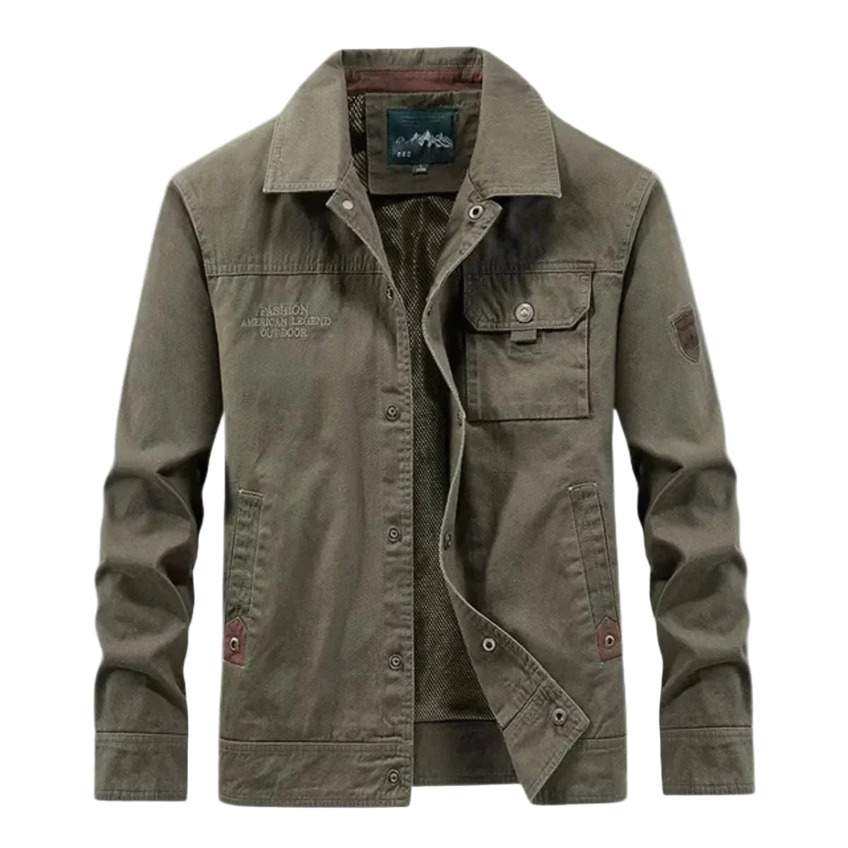 Herre Cargo Jakke Multi-Pocket Design