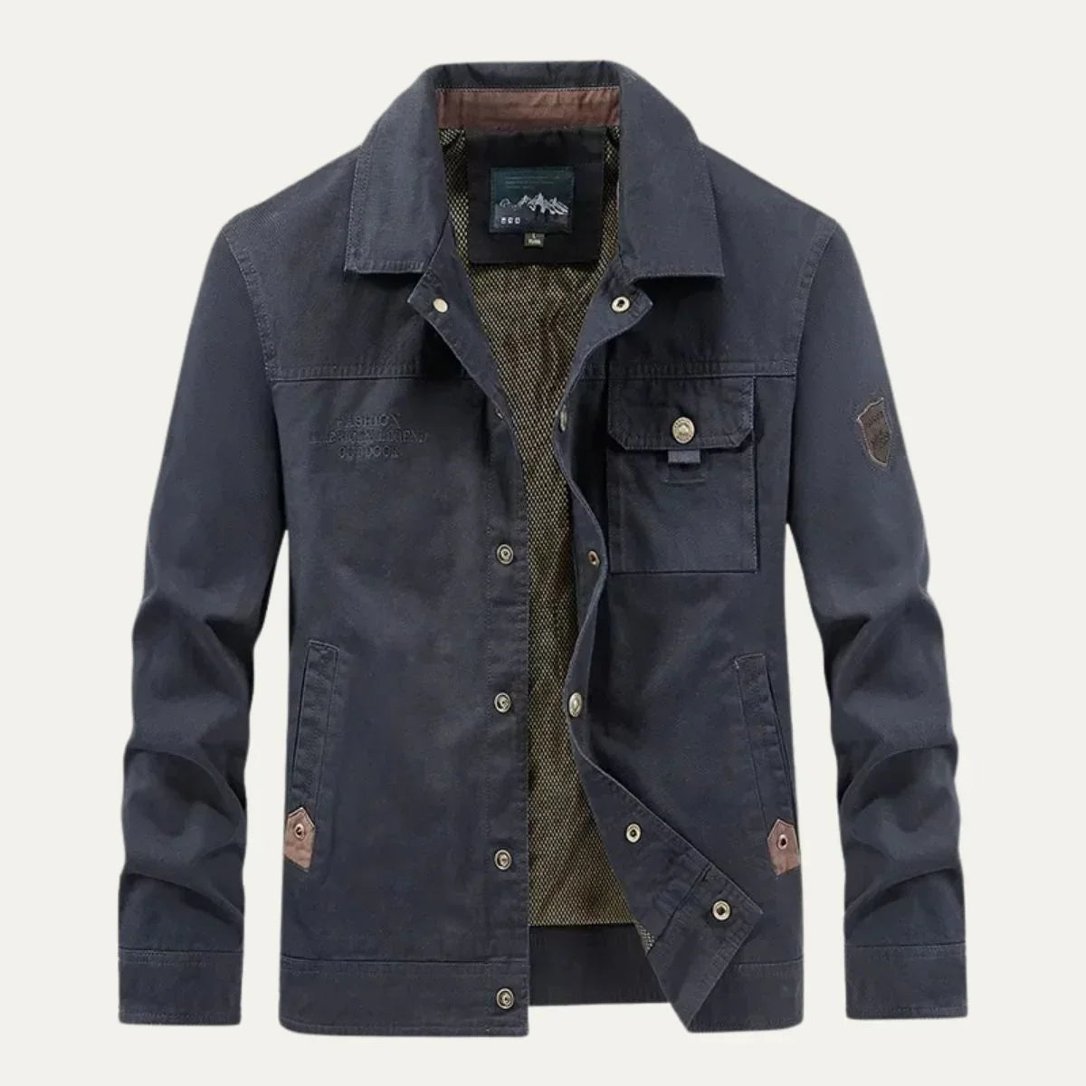 Herre Cargo Jakke Multi-Pocket Design