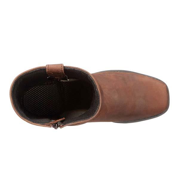 Herre Cowboystøvler i Westernstil med Elegant Lynlåsdesign
