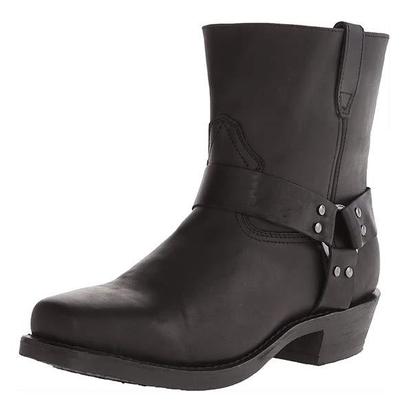 Herre Cowboystøvler i Westernstil med Elegant Lynlåsdesign