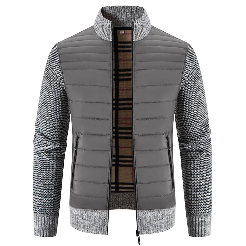 Herre Fleece Jakke Modern Design Blød Fleece Inderside