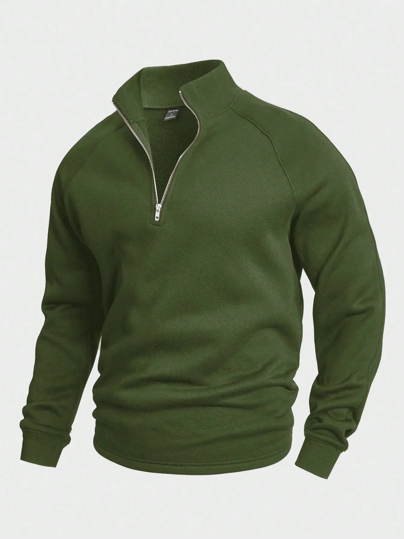 Herre Halv-Zip Trøje Trendy Design