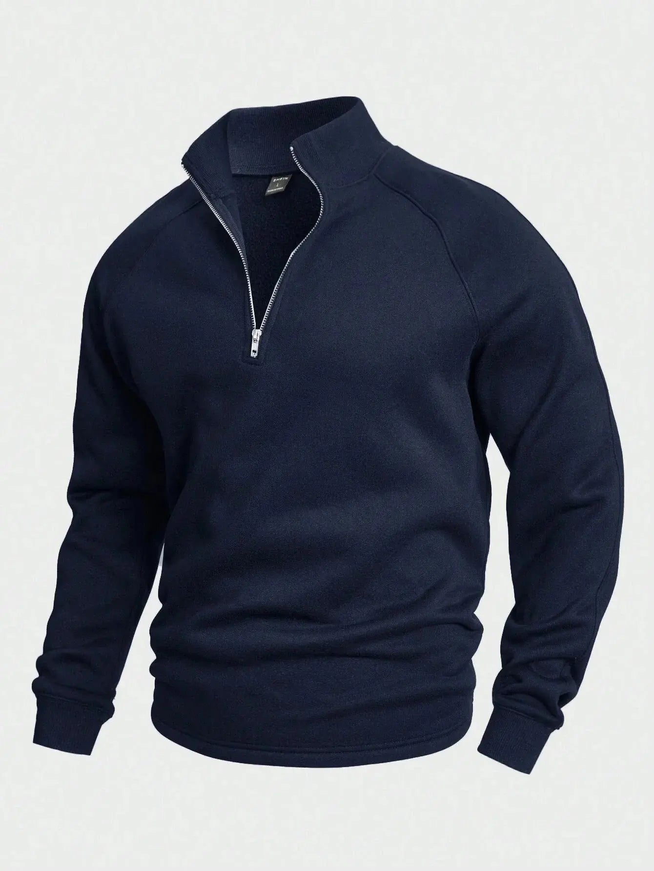 Herre Halv-Zip Trøje Trendy Design