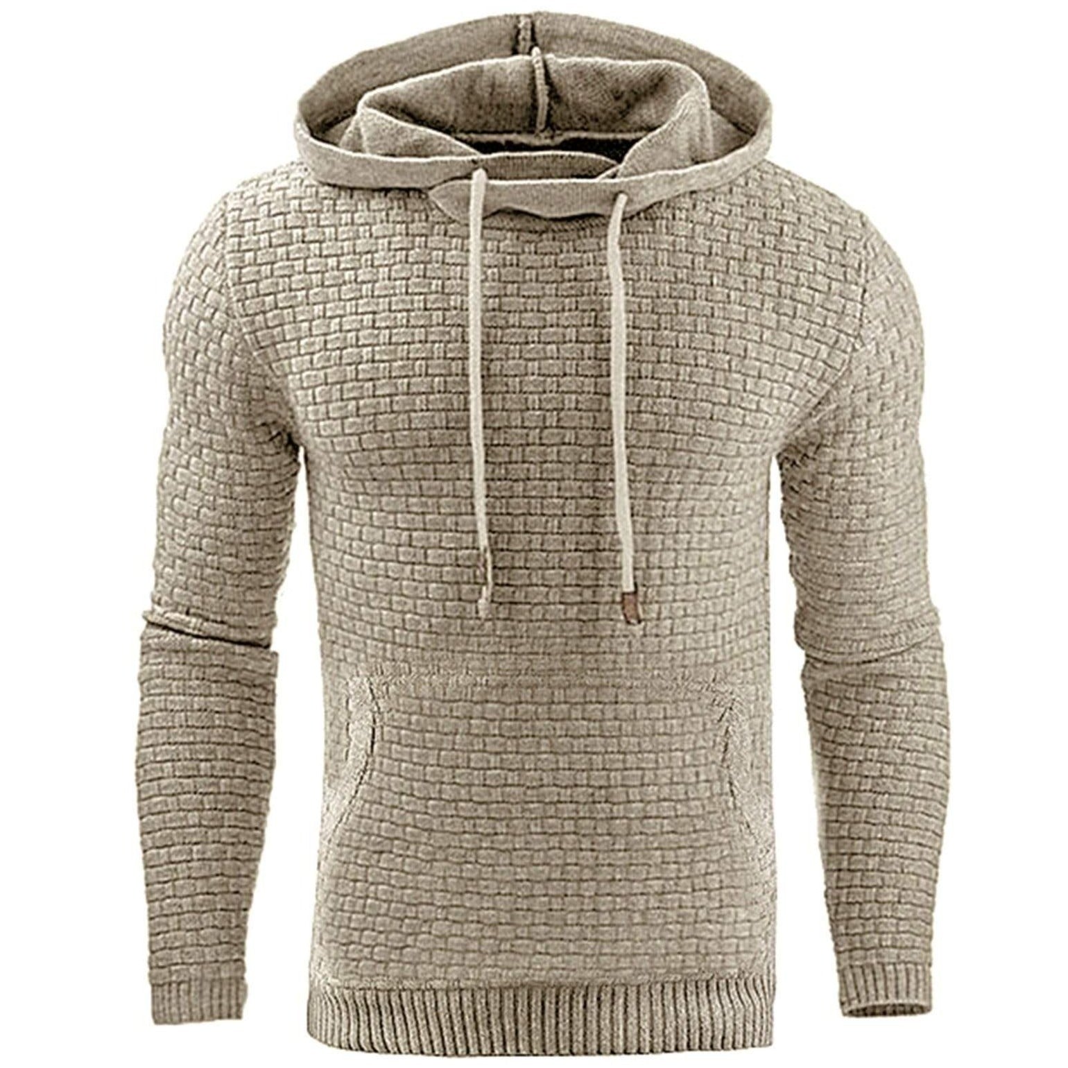 Herre Hoodie i Holdbar Design med Frontlomme
