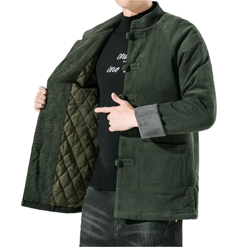 Herre Jakke Corduroy Padded