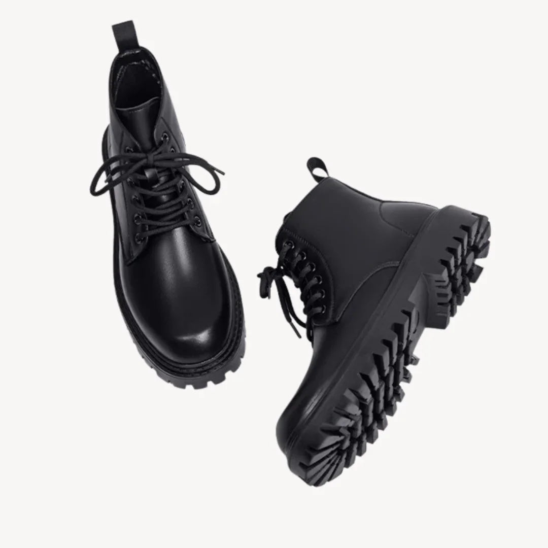 Herre Kampstøvler Chunky Stil