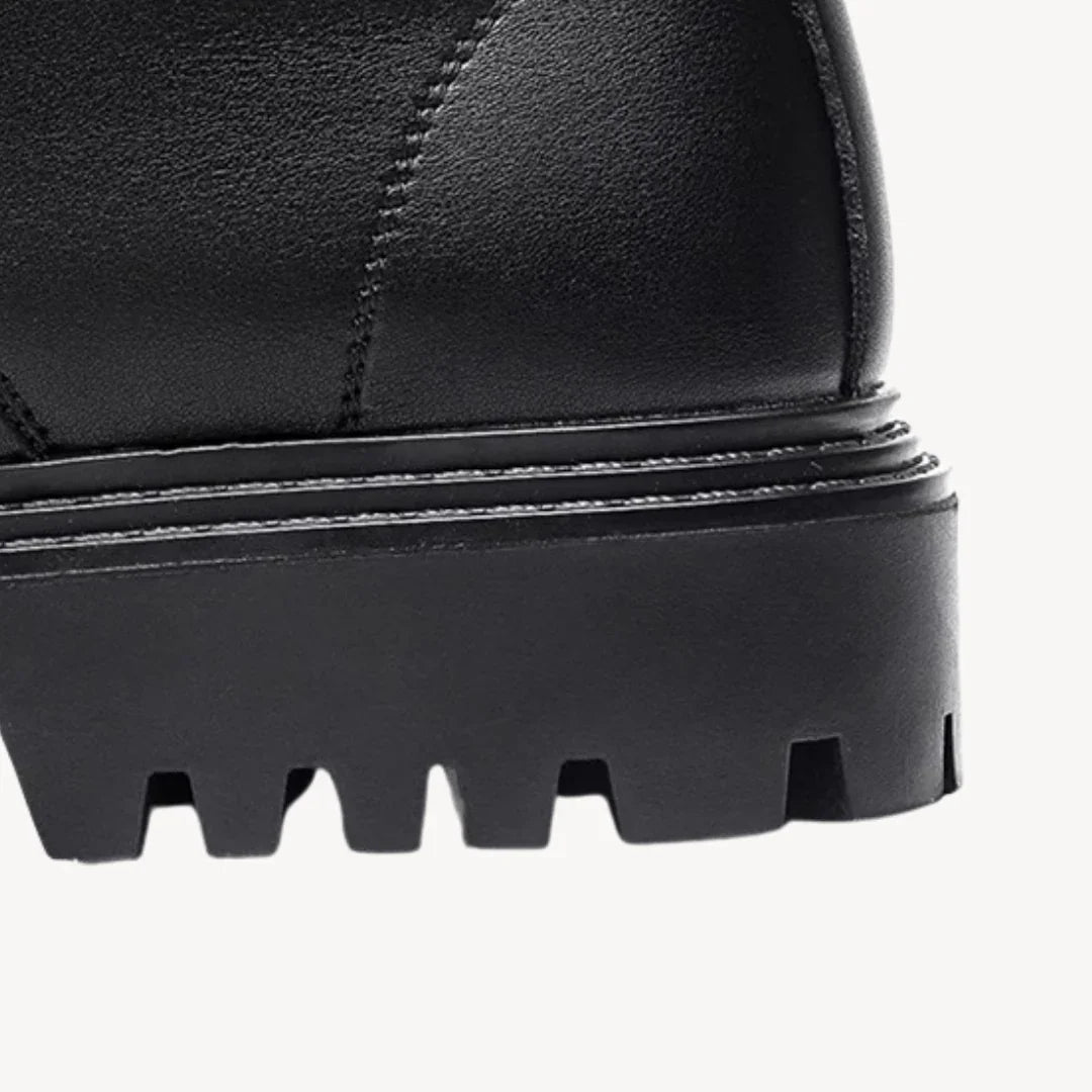 Herre Kampstøvler Chunky Stil