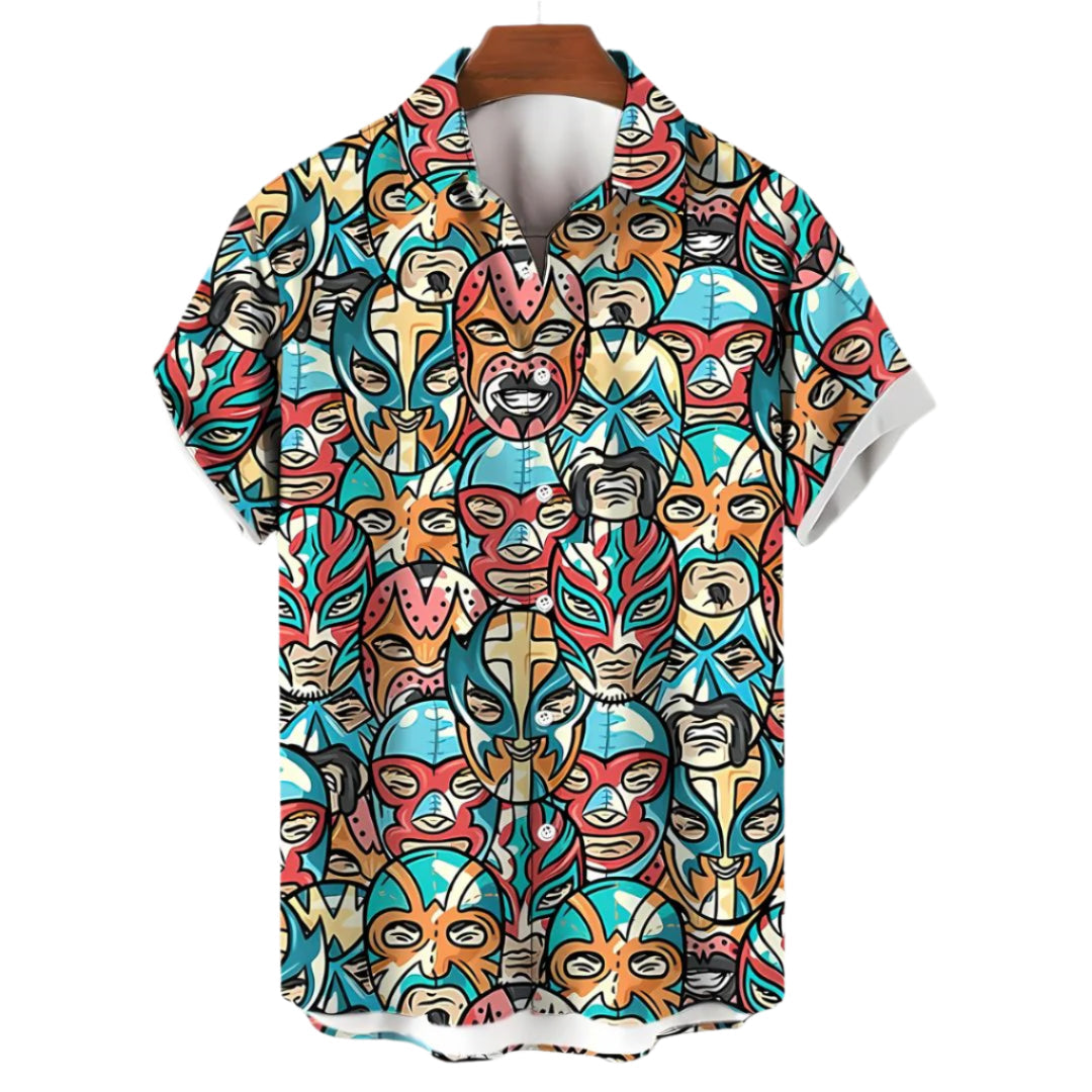Herre Lucha Legends Skjorte Letvægts Design
