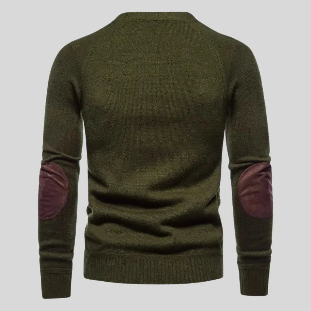 Herre Lyocell Trøje Minimalistisk Stil