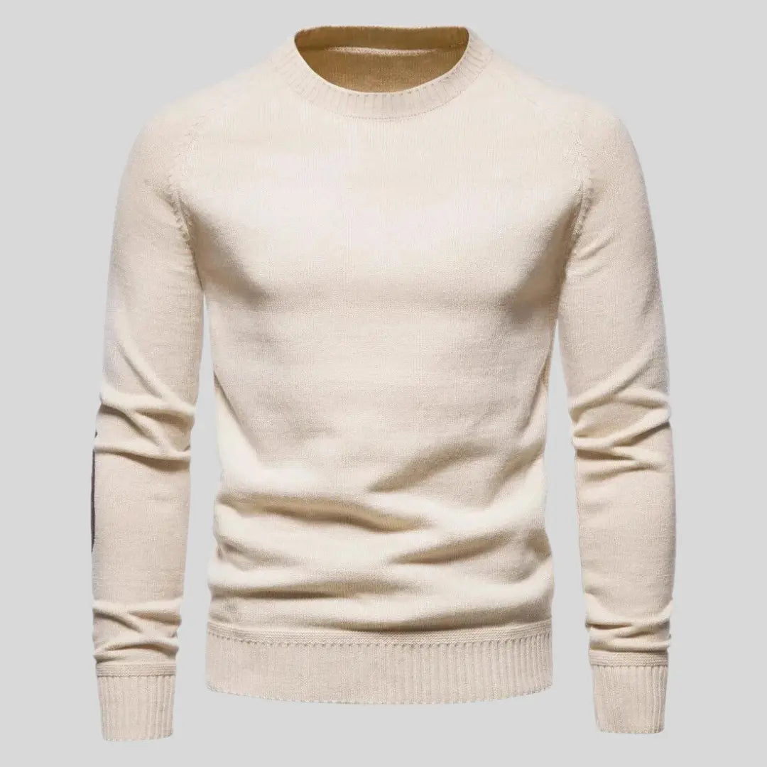 Herre Lyocell Trøje Minimalistisk Stil