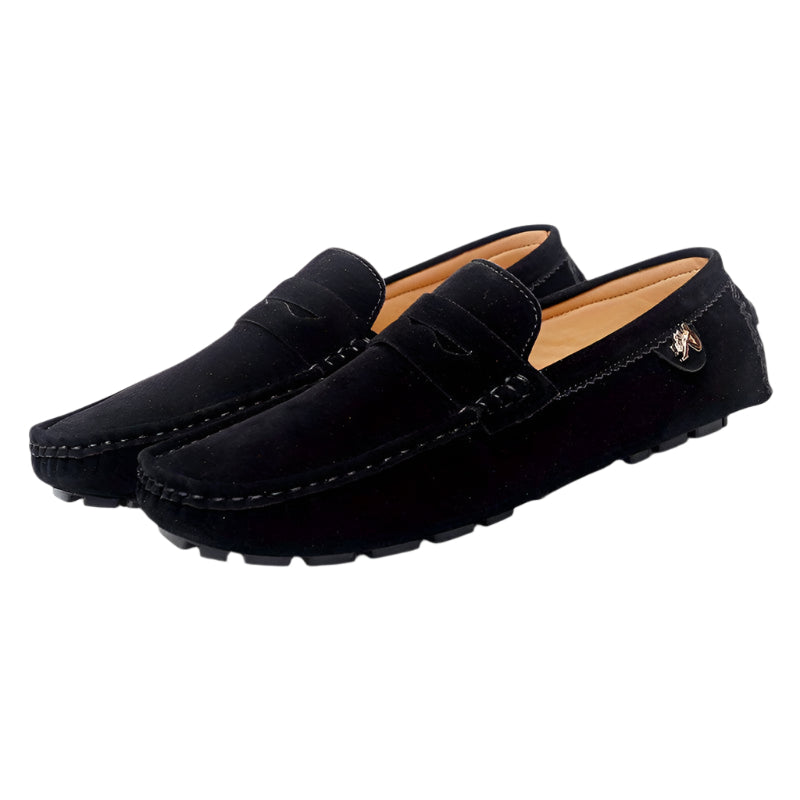 Herre Moccasins Casual Design Gummi