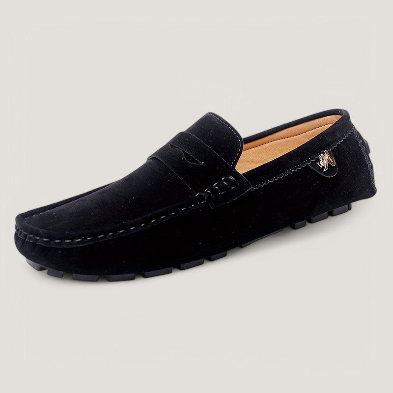 Herre Moccasins Casual Design Gummi