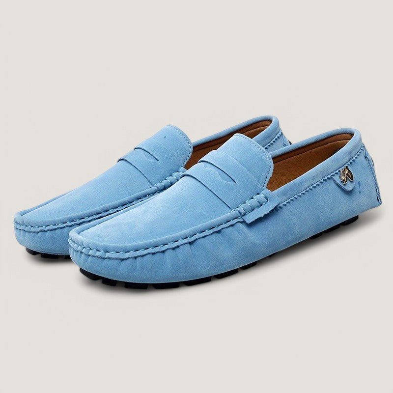 Herre Moccasins Casual Design Gummi