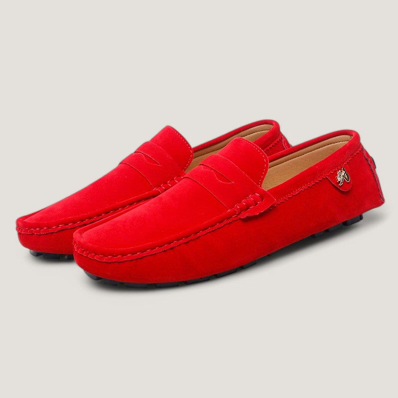 Herre Moccasins Casual Design Gummi