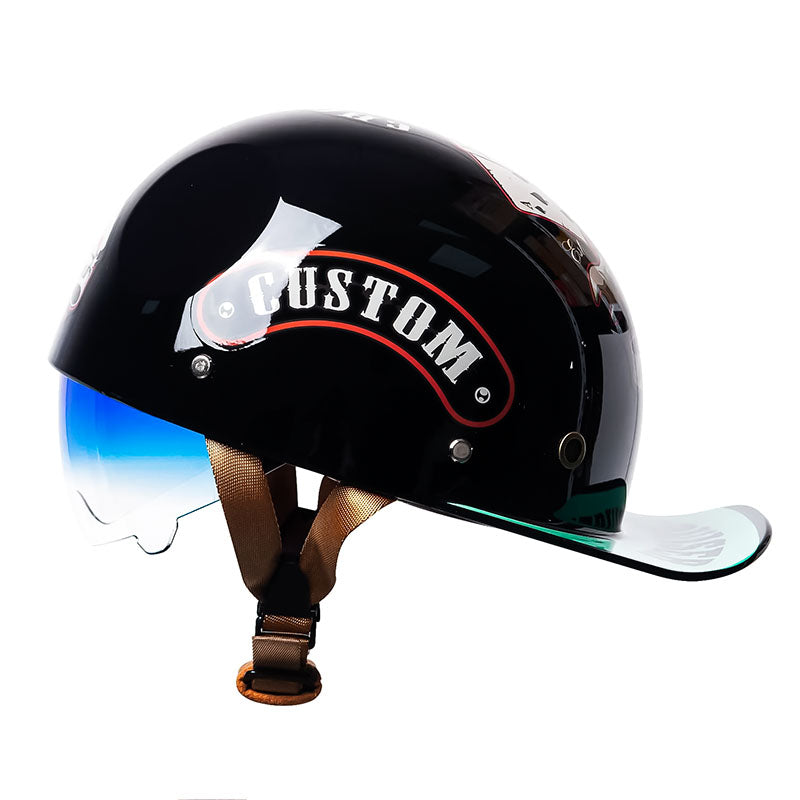 Herre Motorcykelhjelm Stilfuld