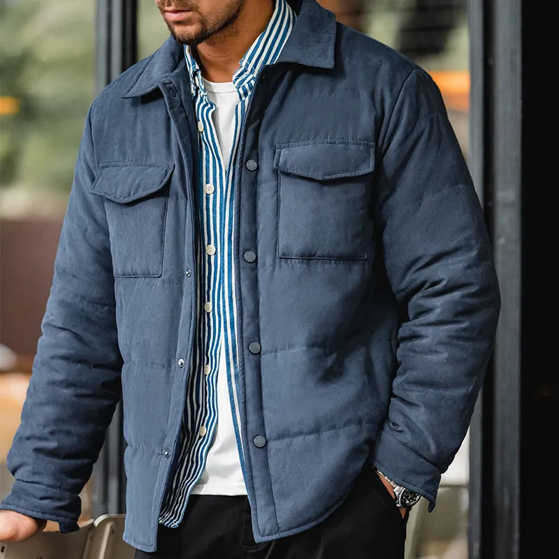 Herre Quilted Jakke Regular Fit