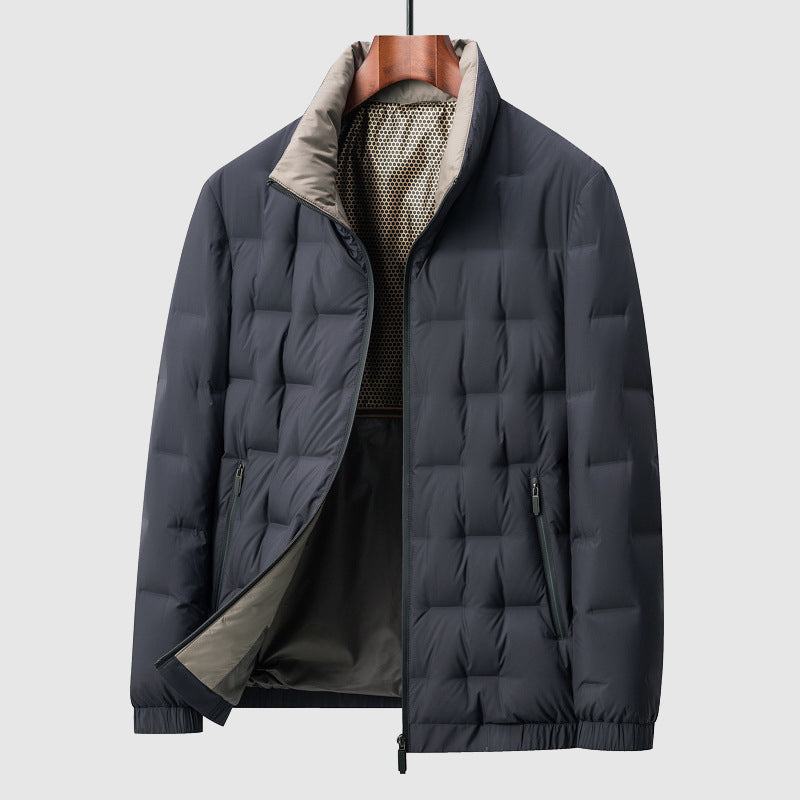 Herre Quilted Jakke Vandafvisende og Vindafvisende