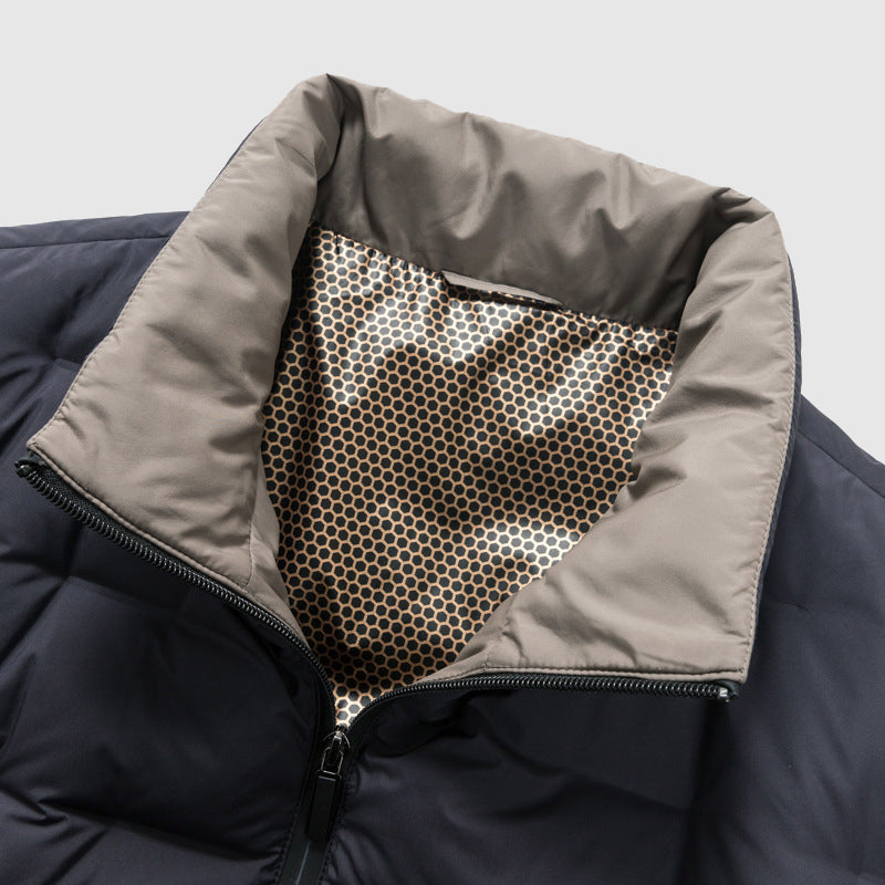 Herre Quilted Jakke Vandafvisende og Vindafvisende