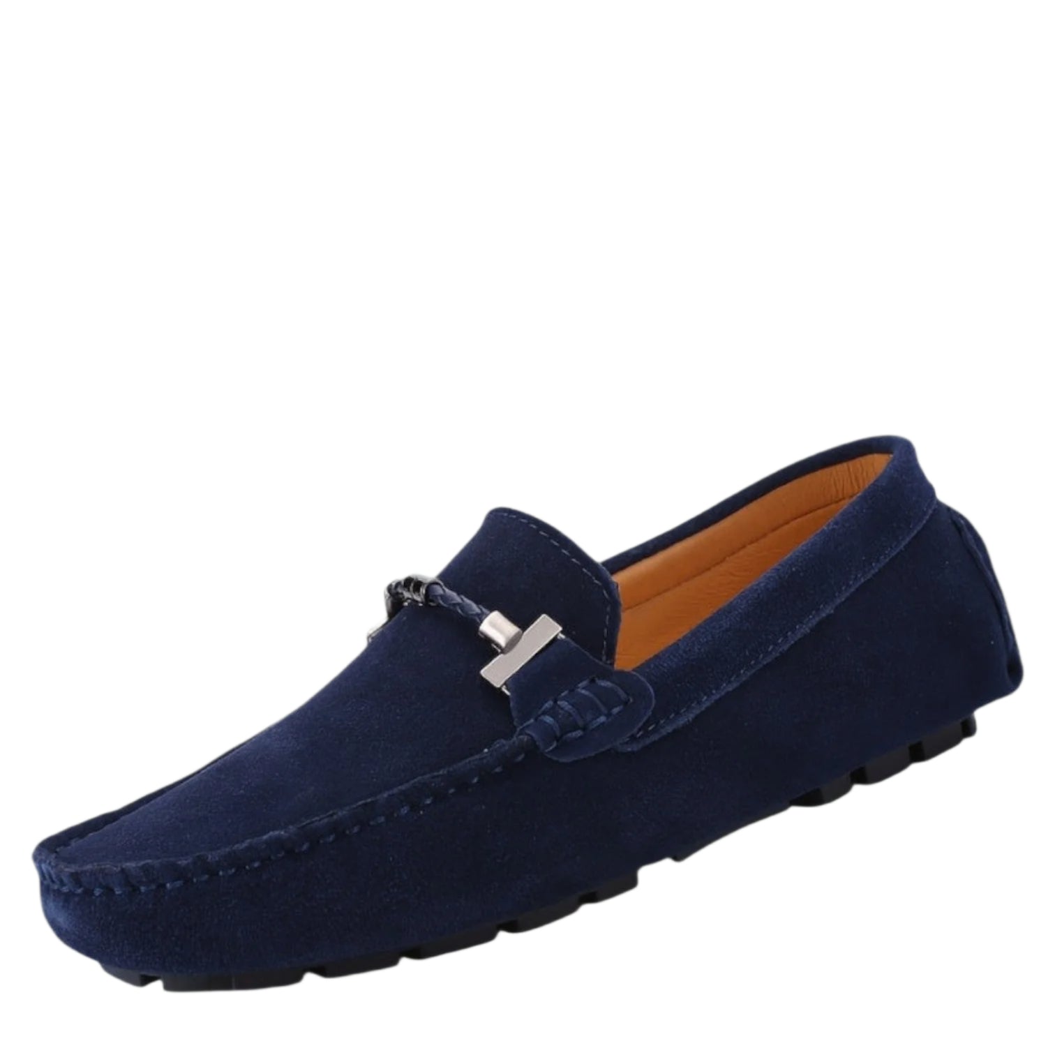 Herre Slip-On Mokkasiner Læder Suede