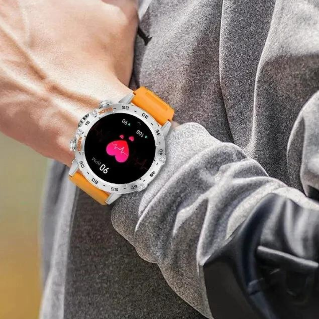 Herre Smartwatch Med GPS Navigation Til Fitness Og Udendørs Aktiviteter