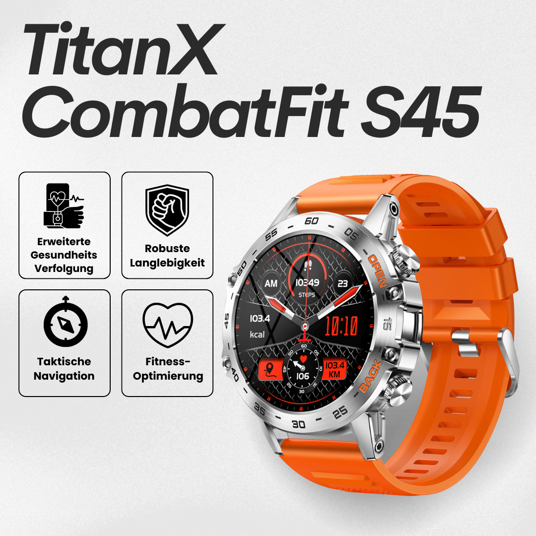 Herre Smartwatch Med GPS Navigation Til Fitness Og Udendørs Aktiviteter