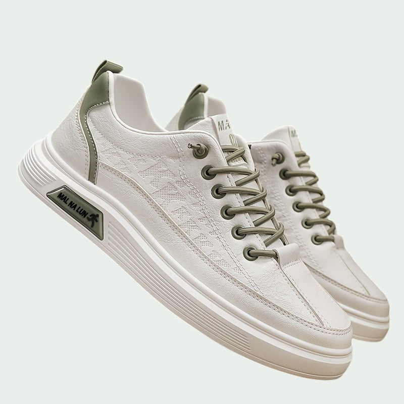 Herre Sneakers Lav Profil PU Komfortable Sport Sko