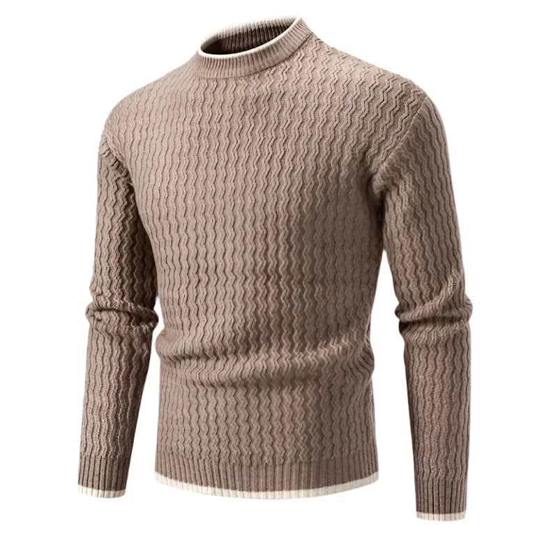 Herre Sweater Rund Hals Klassisk Stil