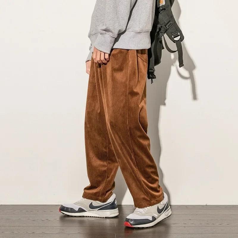 Herre Sweatpants Corduroy Komfort