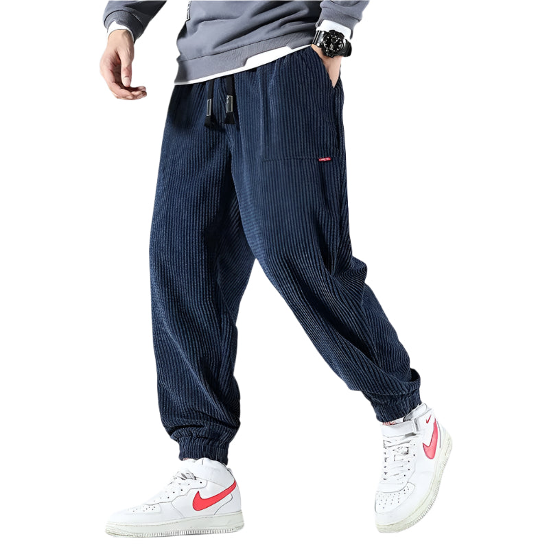 Herre Sweatpants Relaxed Fit Corduroy