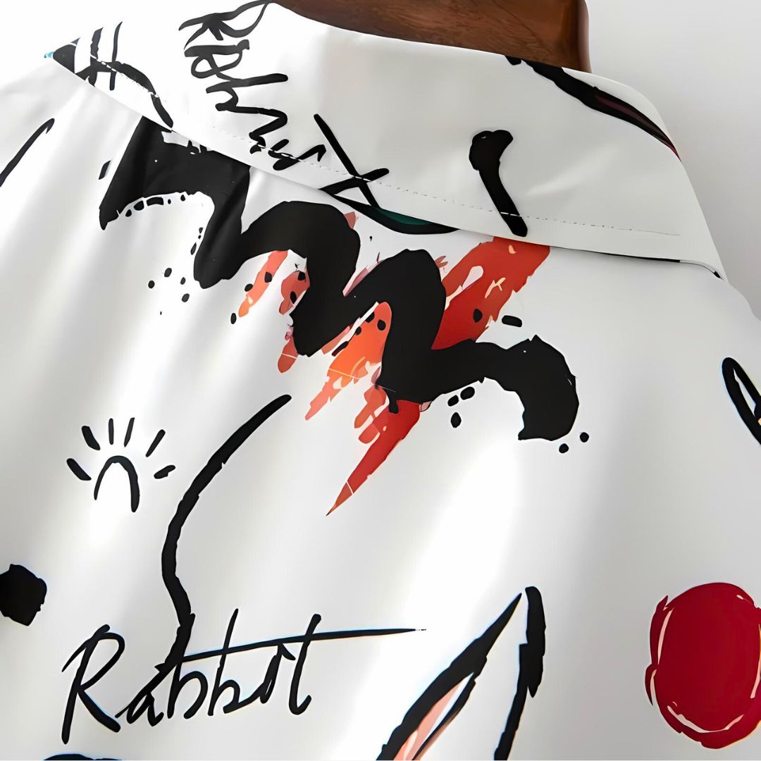 Herre T-shirt Afslappet Design Letvægtsstof