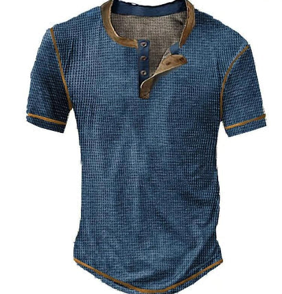 Herre T-shirt Langærmet Vintage Stil