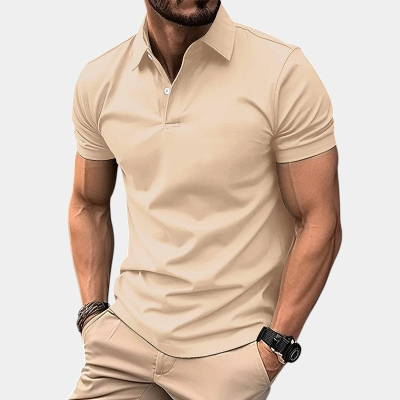 Herre T-shirt med Knyttet Design til Sommer
