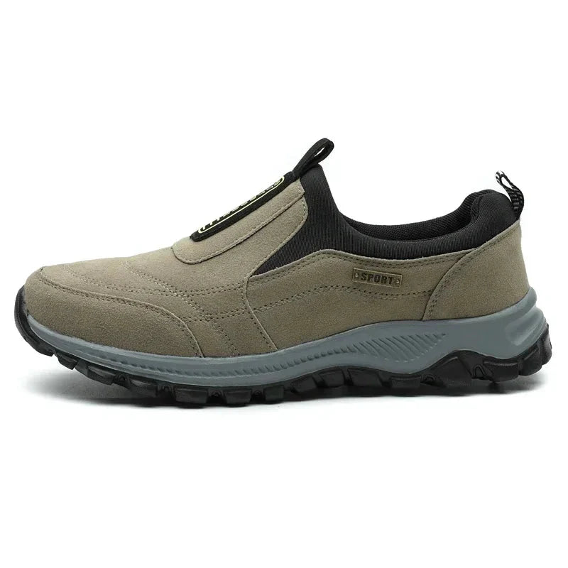 Herre Vandresko Slip-On Suede Læder Åndbar Casual