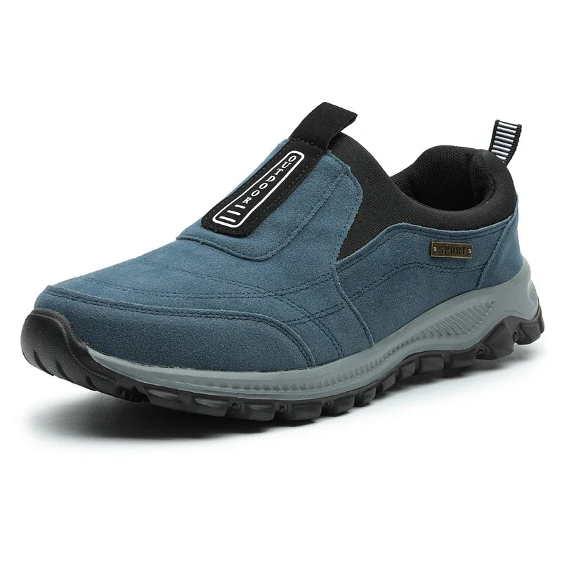 Herre Vandresko Slip-On Suede Læder Åndbar Casual