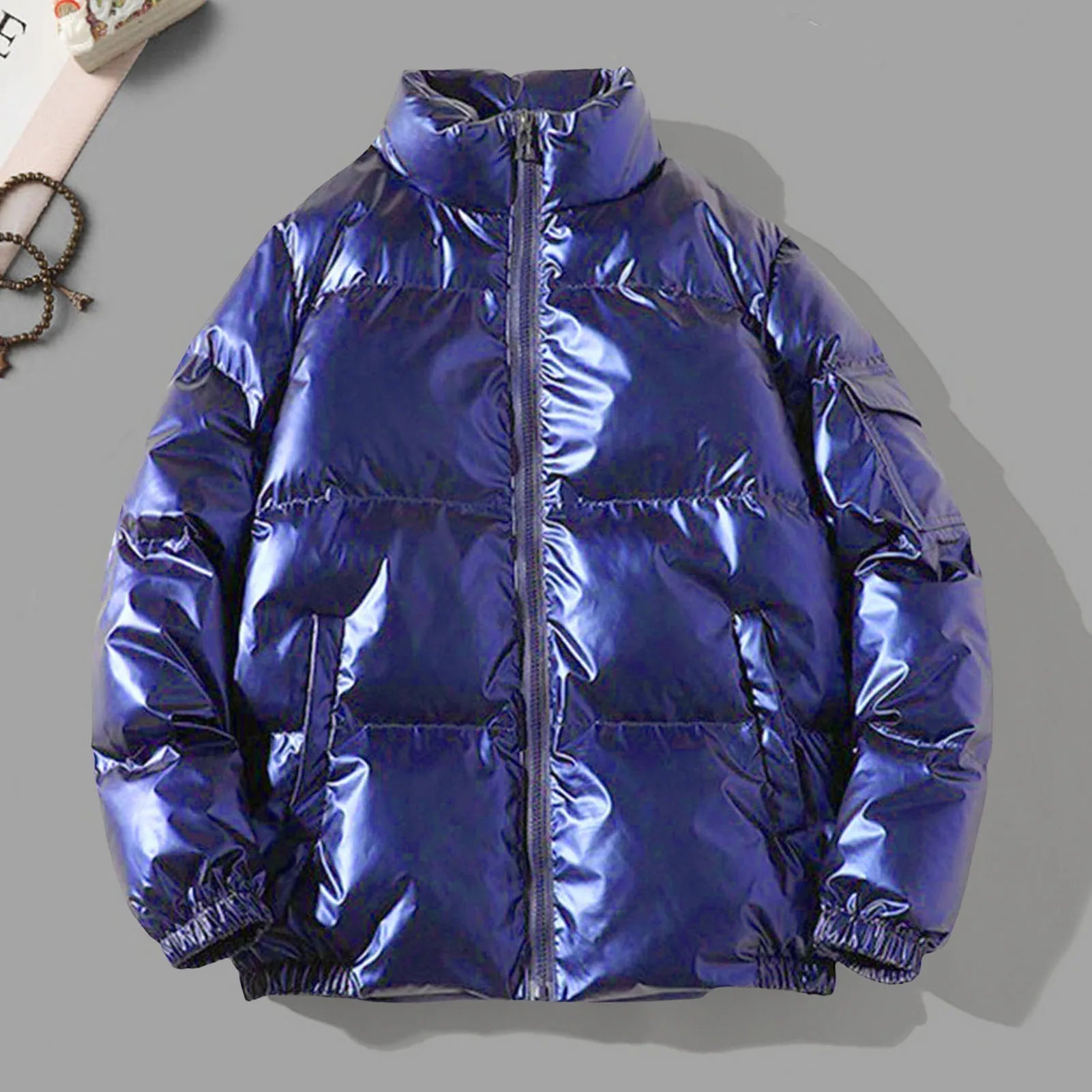 Herre Vinterdunjakke Moderne Stil