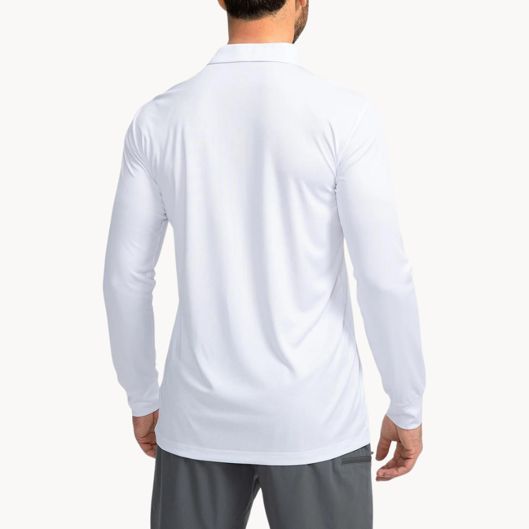 Herren Polo Shirt Med Knapper
