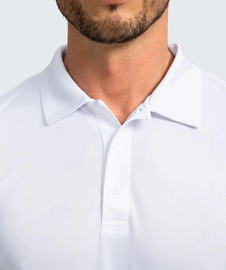 Herren Polo Shirt Med Knapper