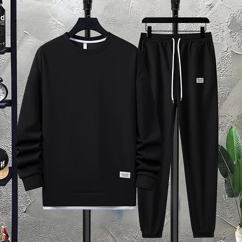 Herres To-delt Sæt Komfortabel Polyester