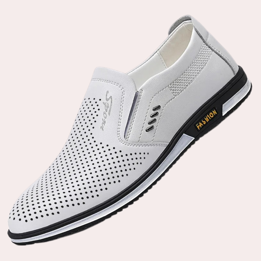 Herresko Loafers i PU-syntetisk Læder