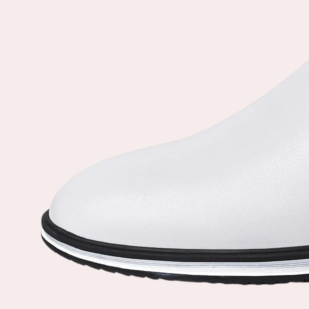 Herresko Loafers i PU-syntetisk Læder