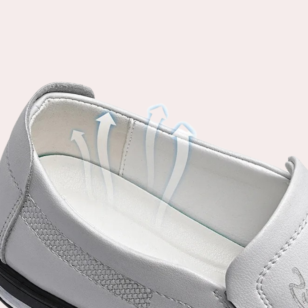 Herresko Loafers i PU-syntetisk Læder