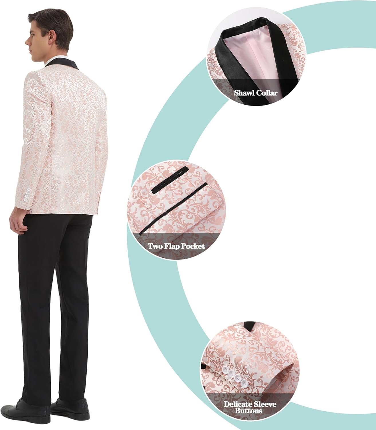 Herresmoking Klassisk Design