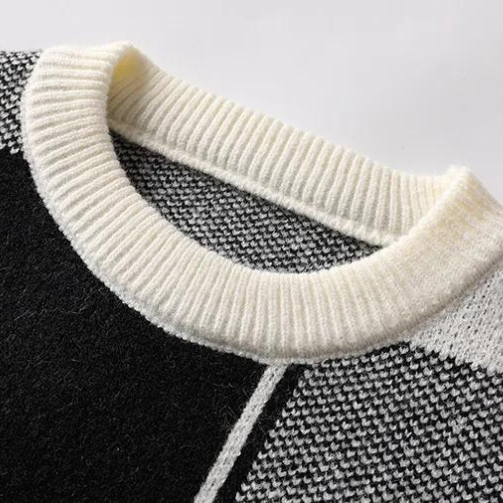 Herresweater i Trendy Design til Efterår og Vinter