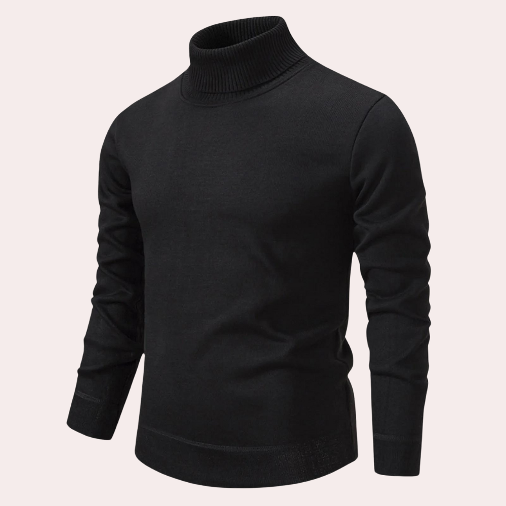 Herresweater i afslappet stil