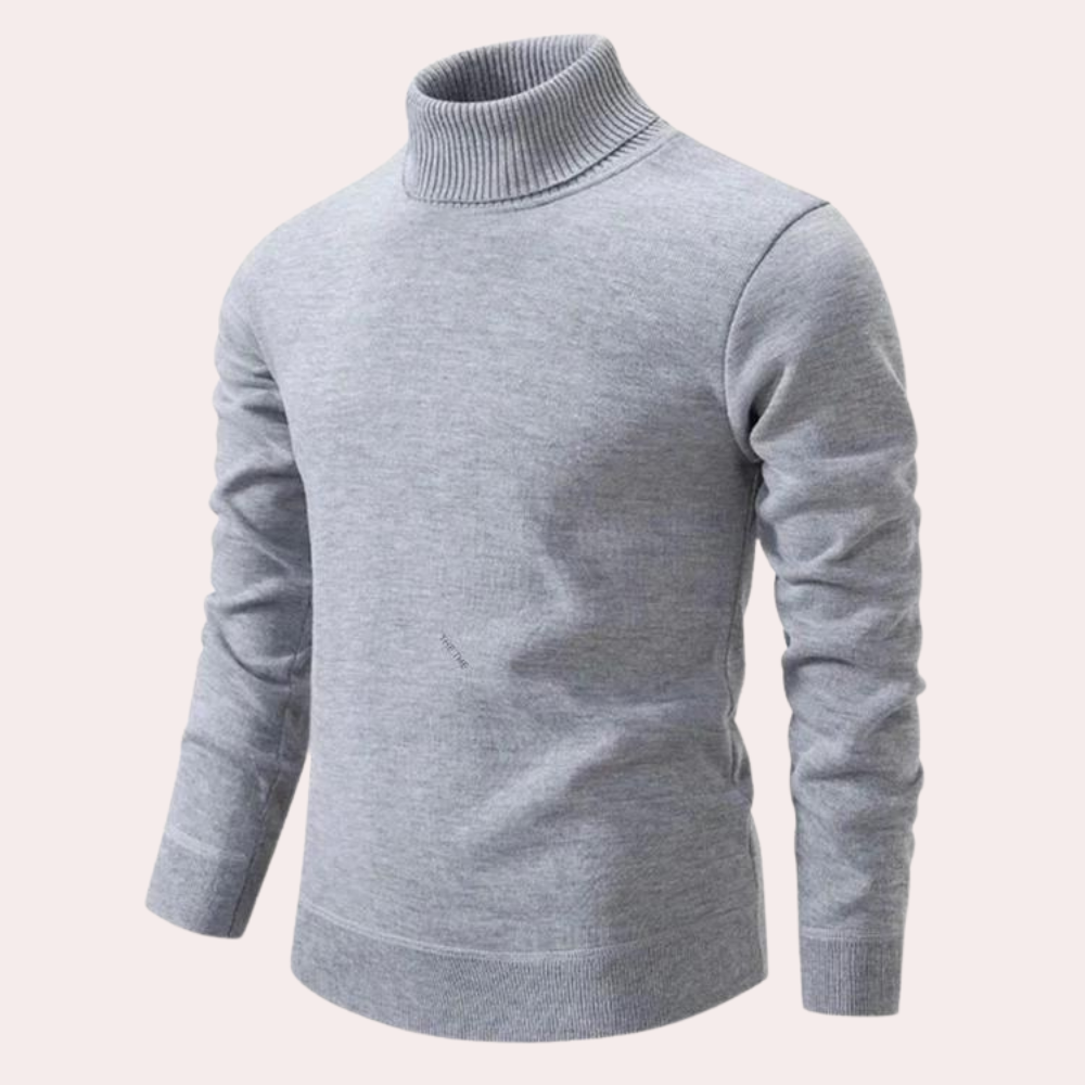 Herresweater i afslappet stil