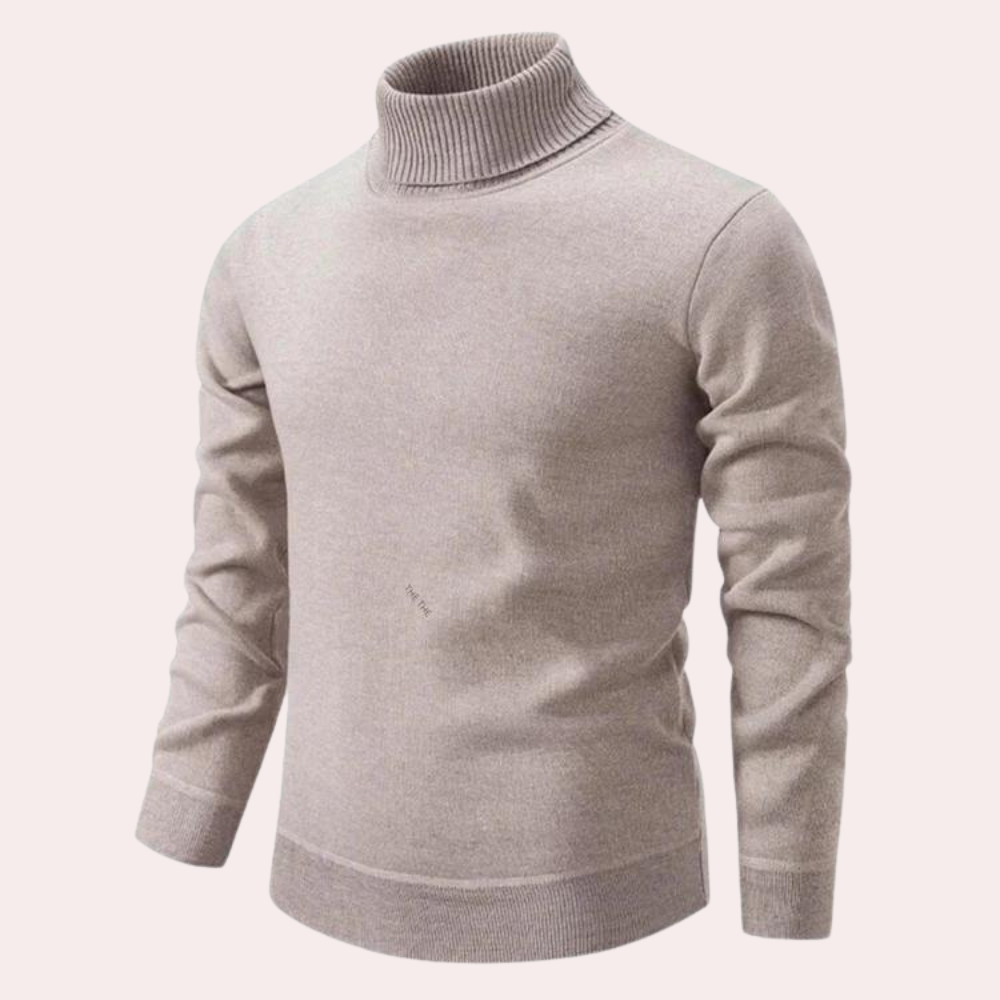 Herresweater i afslappet stil