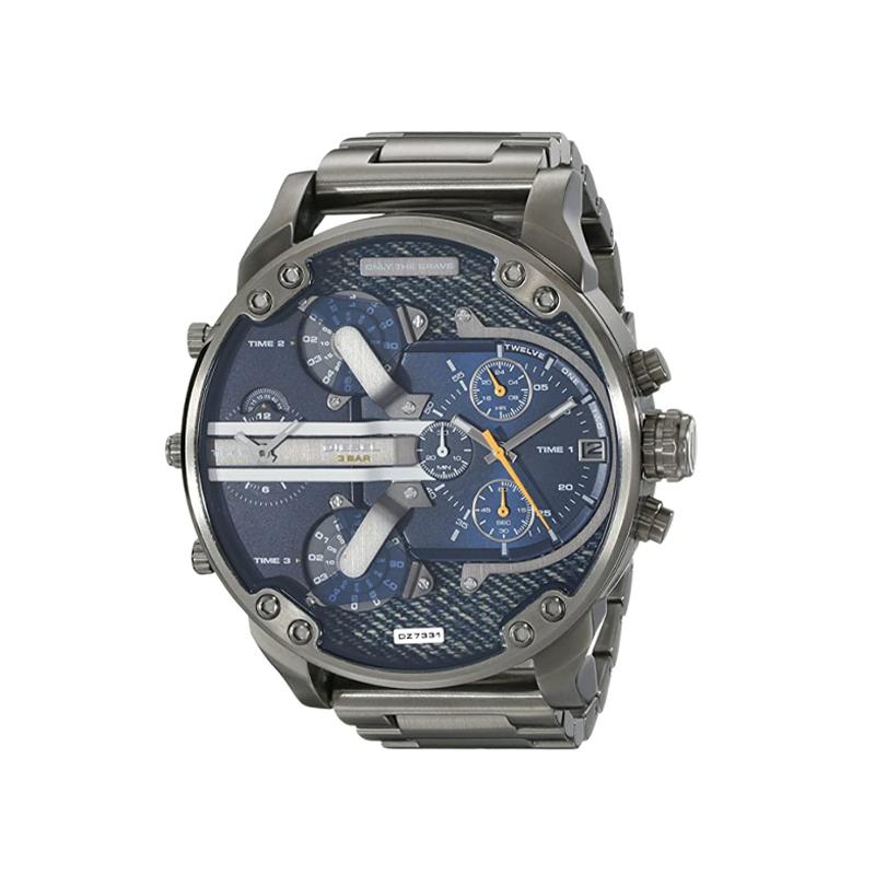 Herreur Chronograph Med Rund Skive & Vandafvisende Design