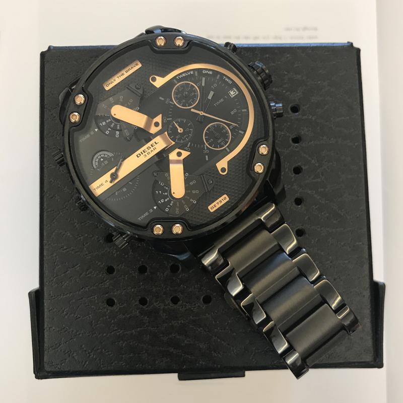 Herreur Chronograph Med Rund Skive & Vandafvisende Design