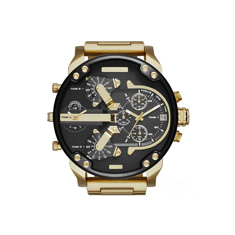 Herreur Chronograph Med Rund Skive & Vandafvisende Design