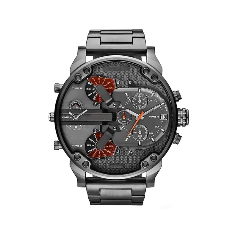 Herreur Chronograph Med Rund Skive & Vandafvisende Design
